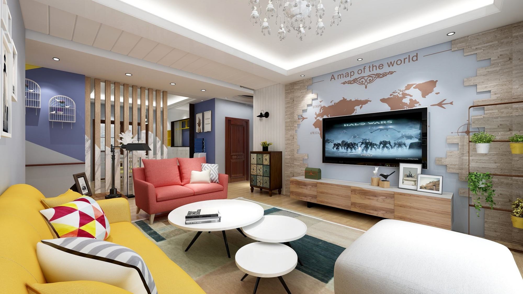 植物纹样是装饰元素,植物纹样融入现代室内装饰设计,家装更简单