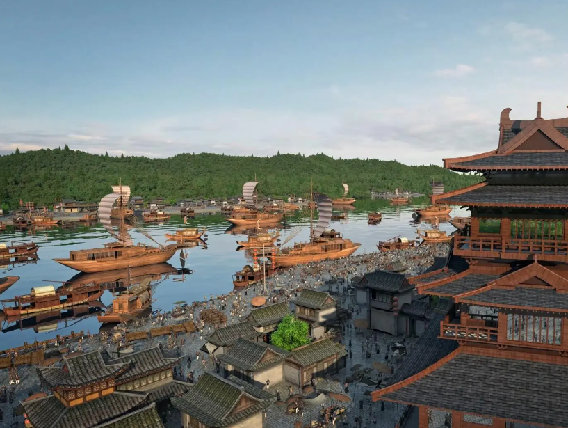 阮朝时期,"半银半钱"的港税是如何进行推行的?