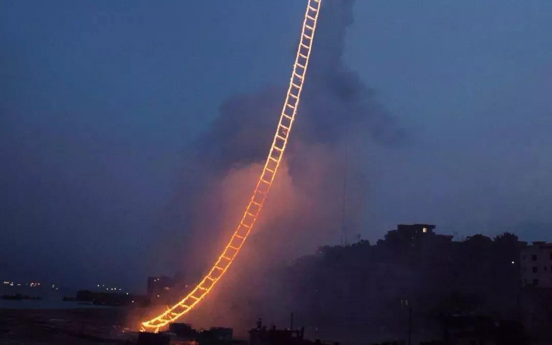 "焰火艺术家"蔡国强:"奥运脚步"刷爆网络,"天梯"梦圆家乡