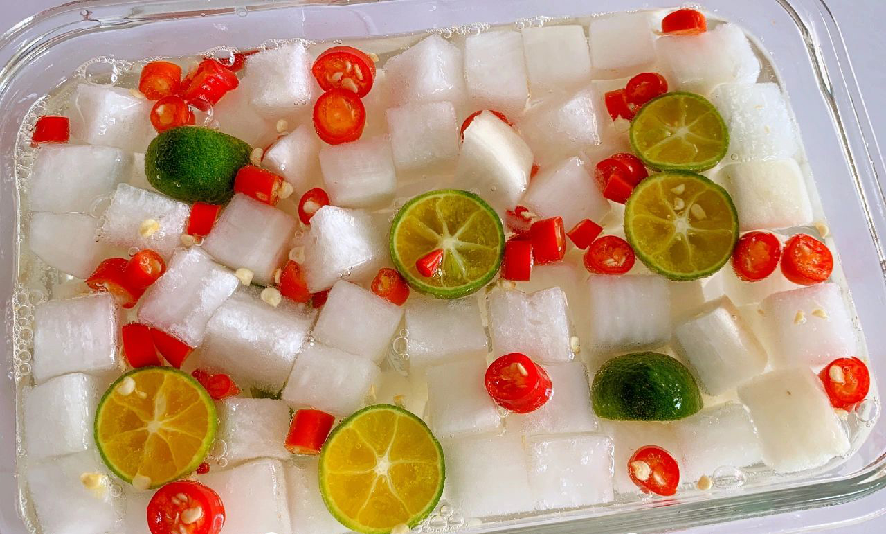 夏日必备小菜:雪碧萝卜,酸甜爽脆,开胃解油腻,吃一次忘不了