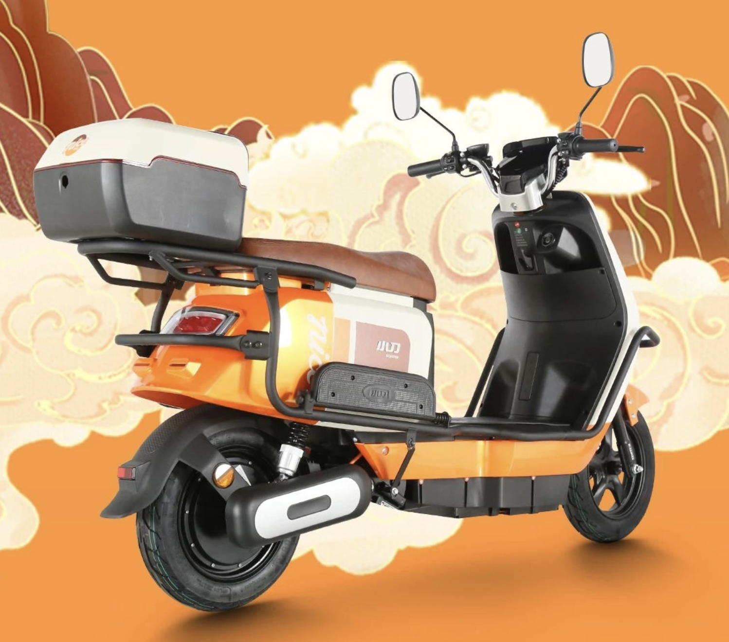 小刀推出一款外卖电动车,最大续航500里,拥有多种用途!