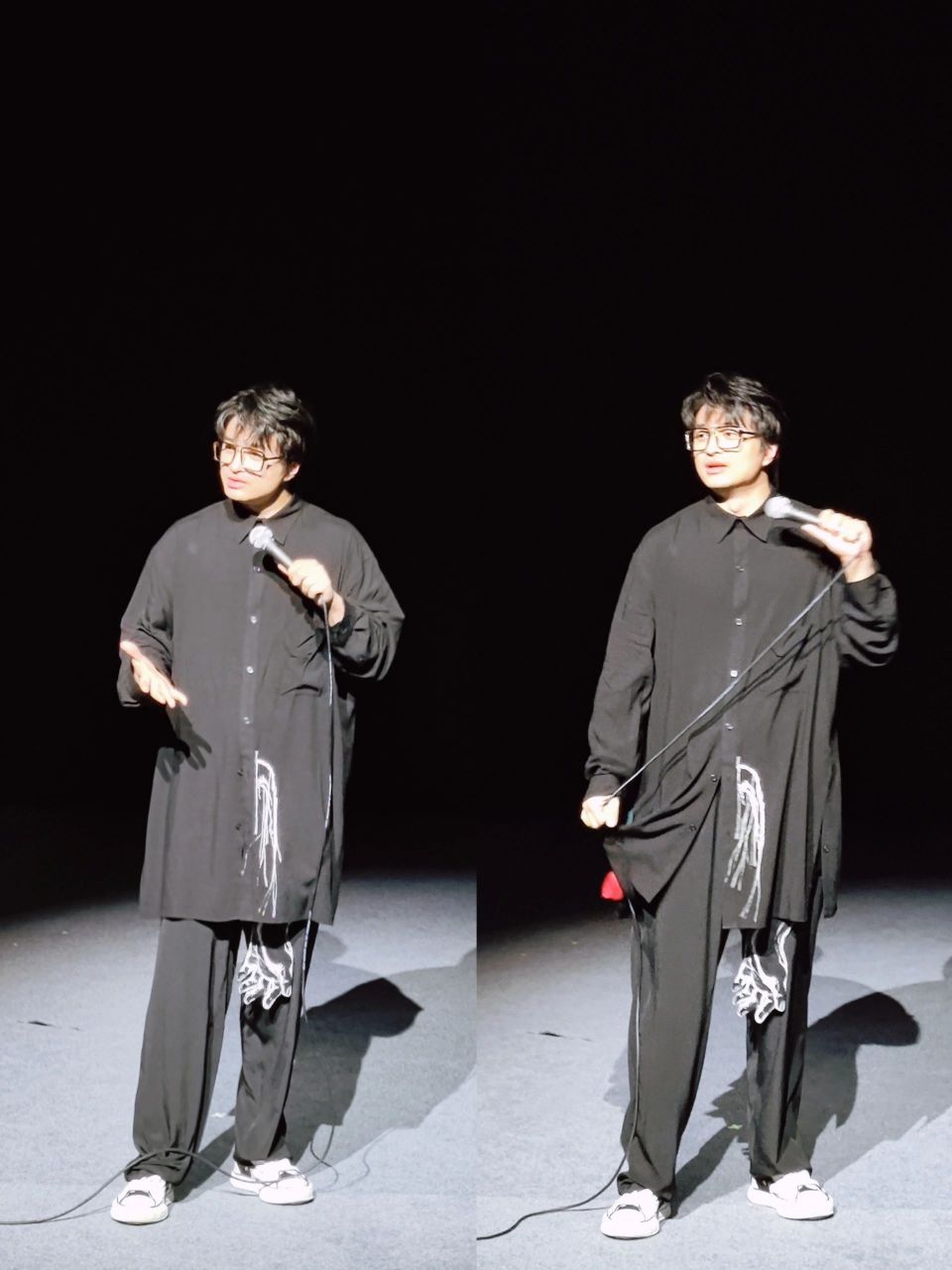 今天的快乐是刘旸教主给的 好久没看脱口秀,教主不止一米七三