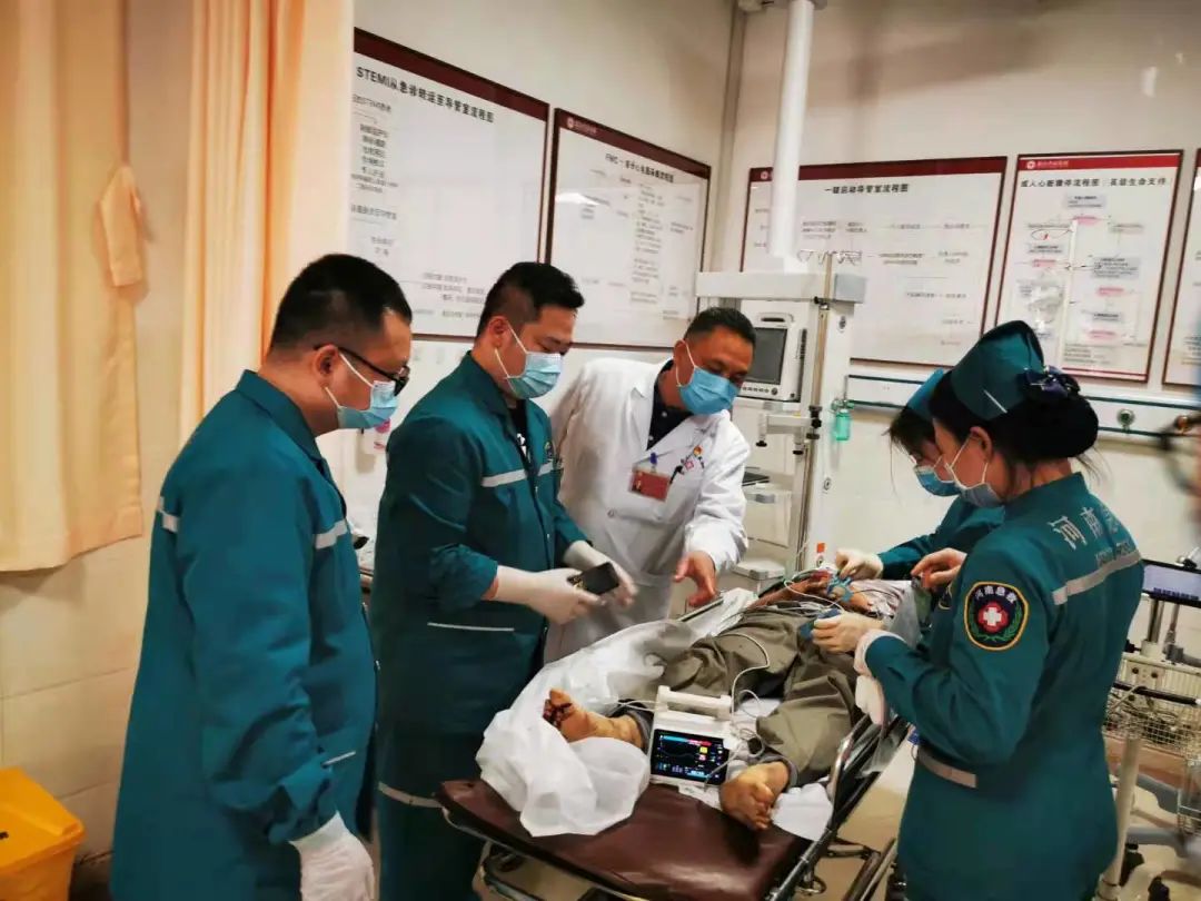急救时间大提速,登封市总医院中心分院急救站初显成效