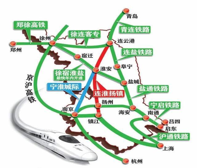 镇江轨道交通初步拟定4条线路,线网里程102公里