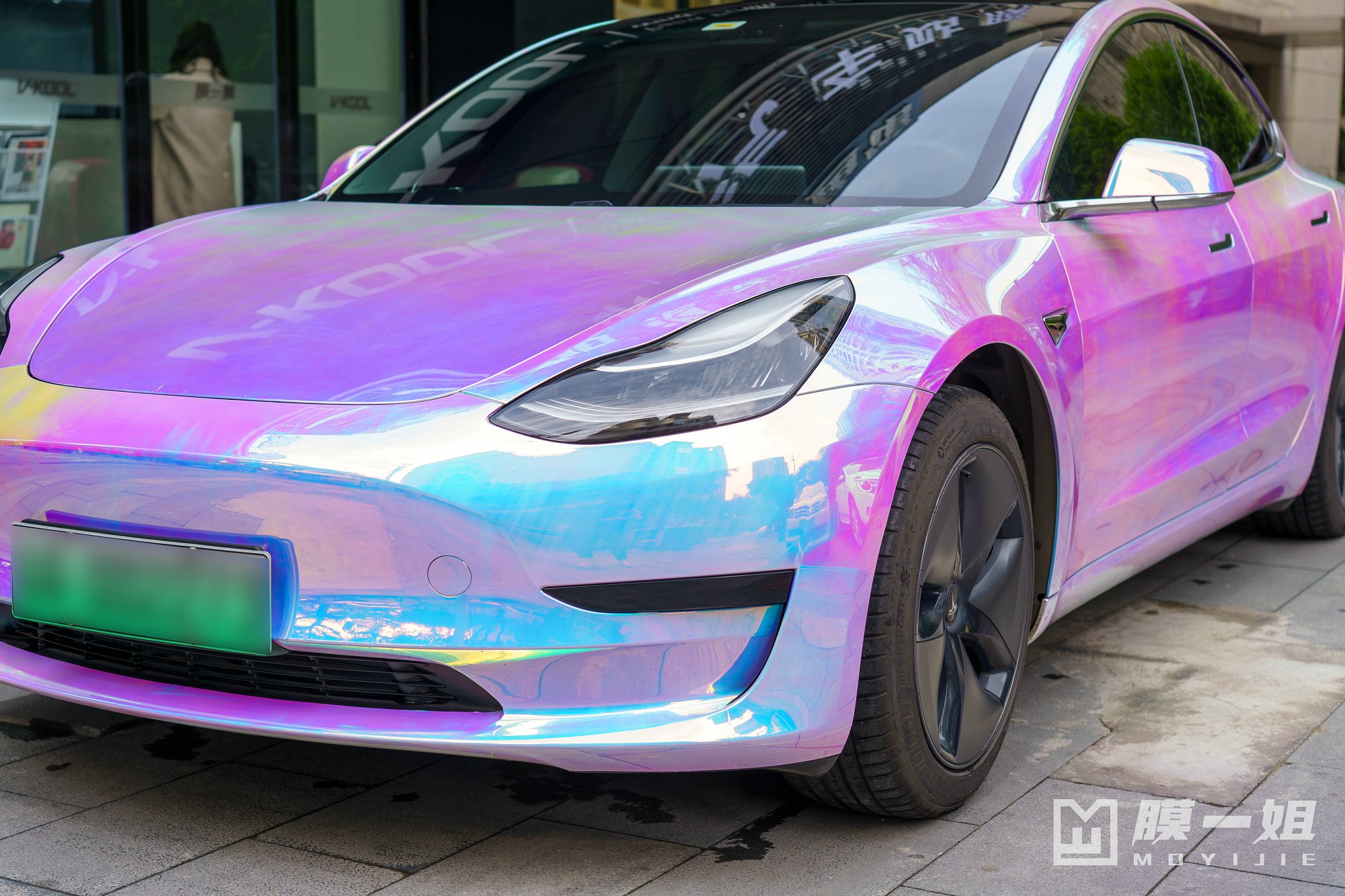 汽车改色贴膜案例分享|汽车贴膜颜色效果图