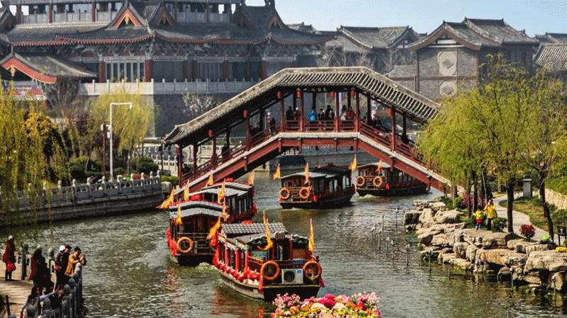 开封四月最清明之"宋韵画舫载相思 非遗传承耀汴梁"