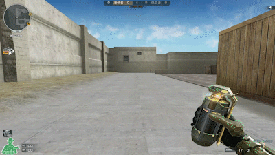 cf动图鉴赏:火线13周年变异装甲套装——投掷道具