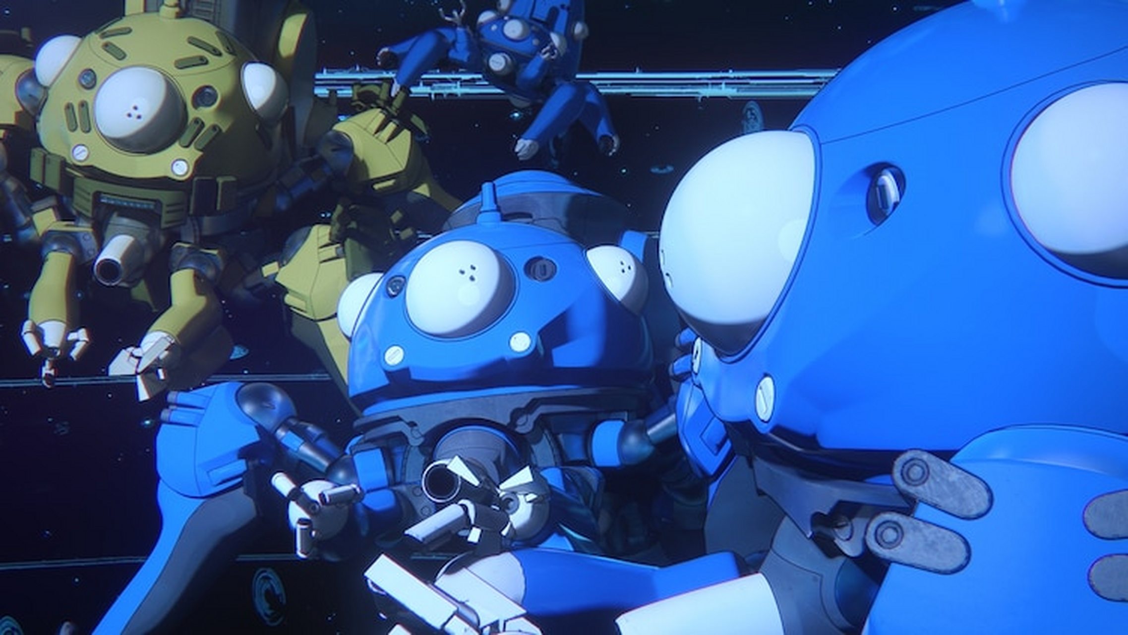 动漫# #电影# #秋日生活创作季# 《攻壳机动队》系列剧场版《攻壳