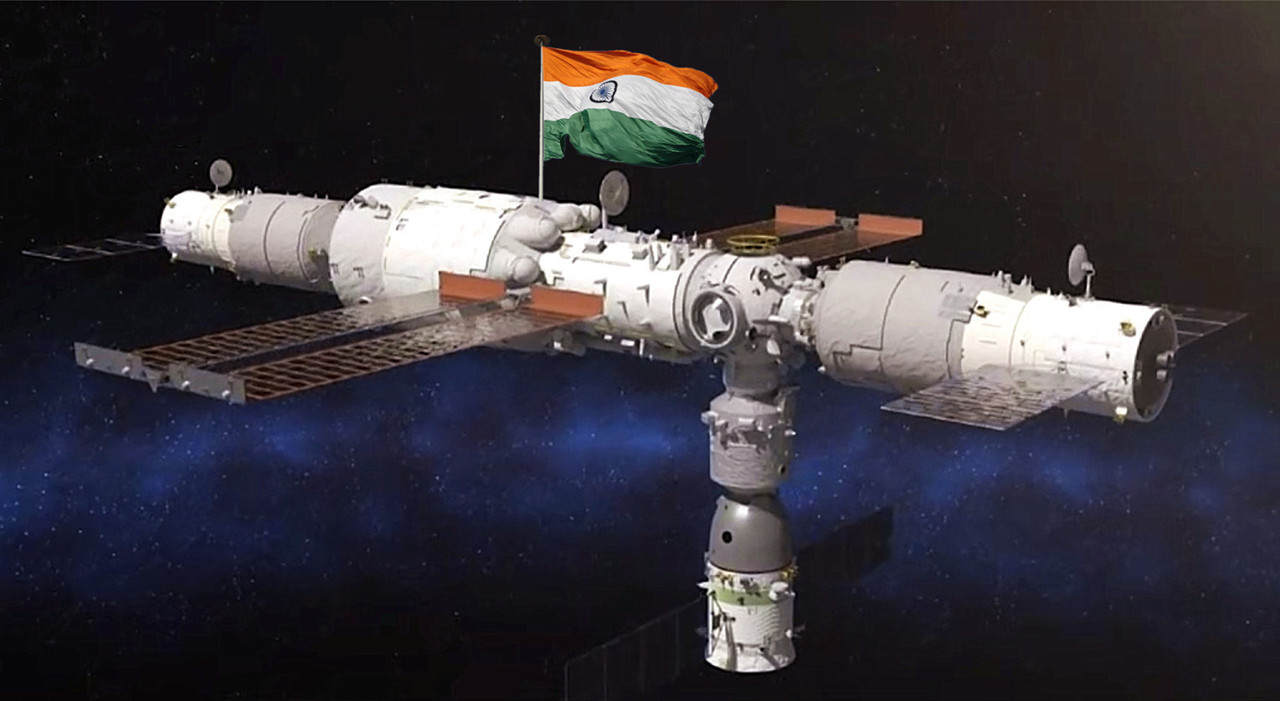 自吹强大的印度,计划建造20吨级空间站,2022年开始发射载人飞船