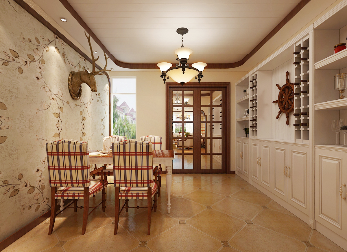 国景苑180平英式风格