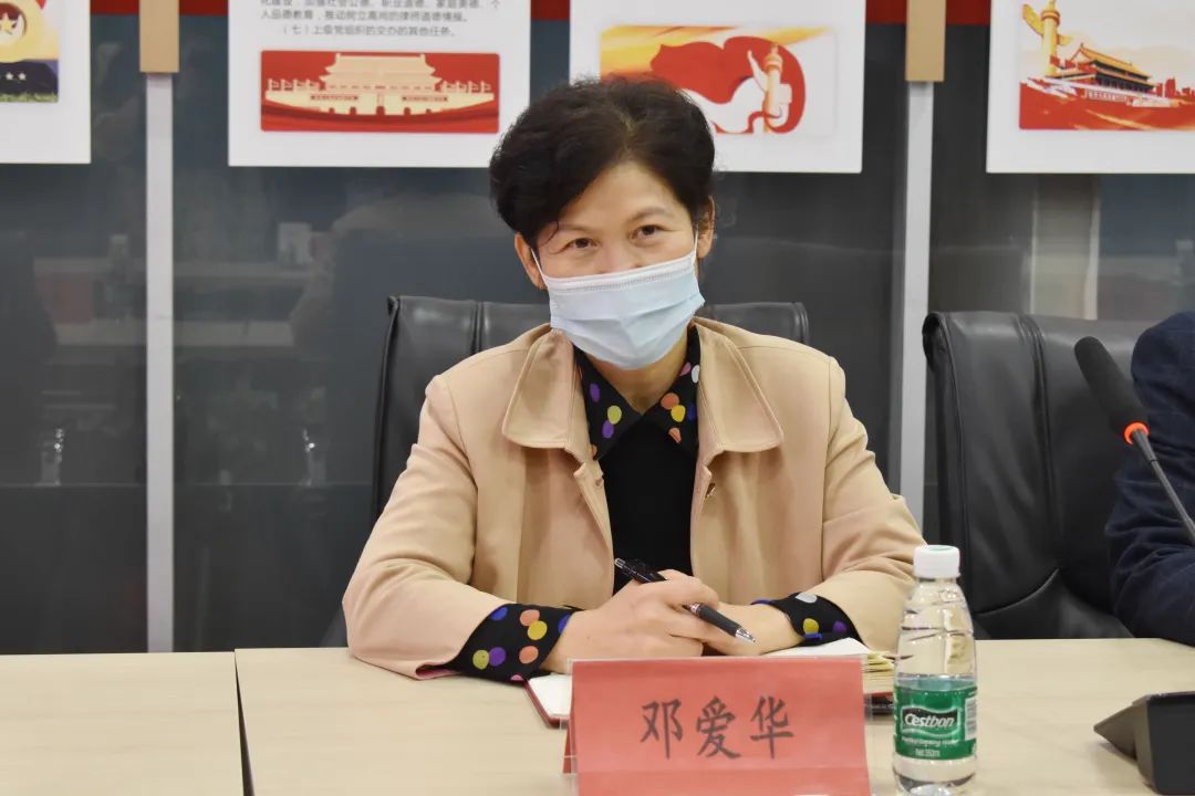 洪山区司法局邓爱华局长一行莅临楚尚律所走访调研