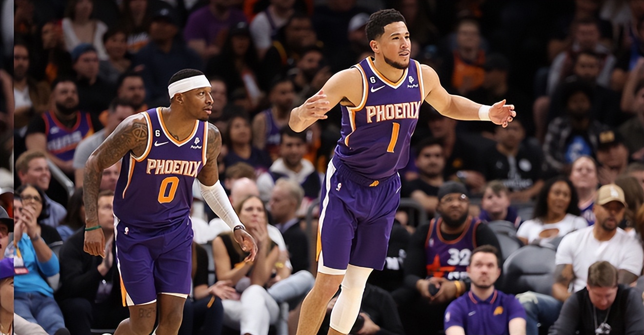 让一个杜兰特照样大胜!布克连续4场35 队史首人,太阳喜提4连胜