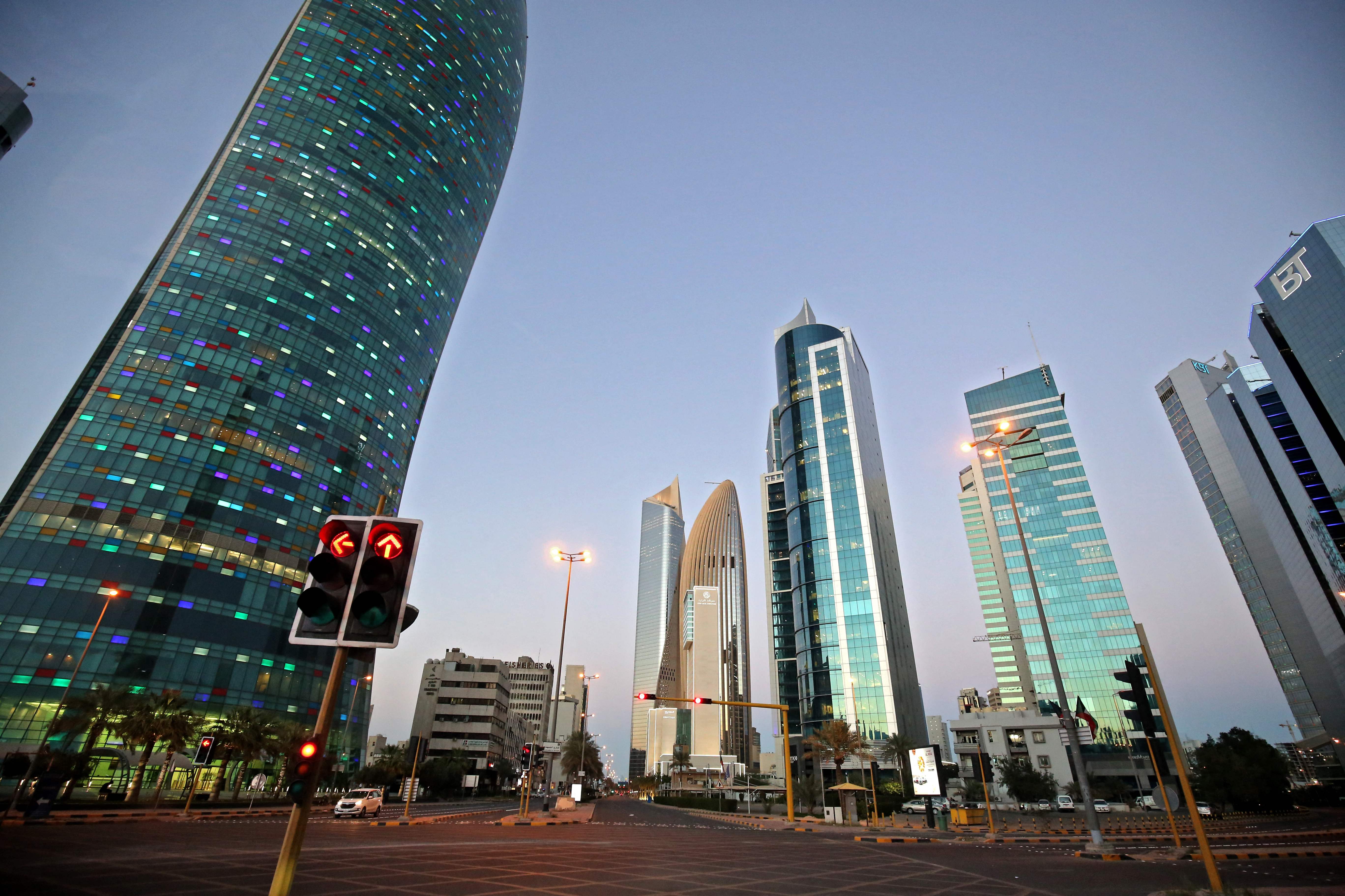 科威特:空荡的街头