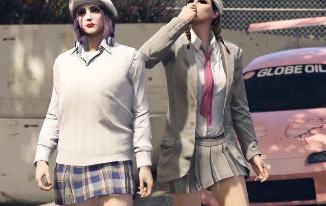 论《gta5》中的jk女装有多出色?换装游戏界的独裁者!