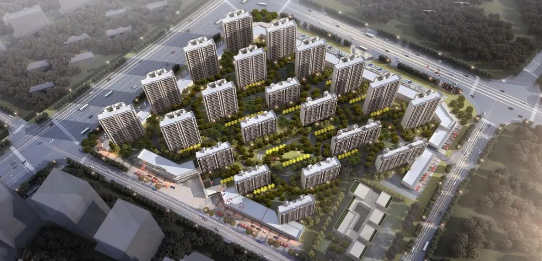 高新区卓越和悦立面形象调整