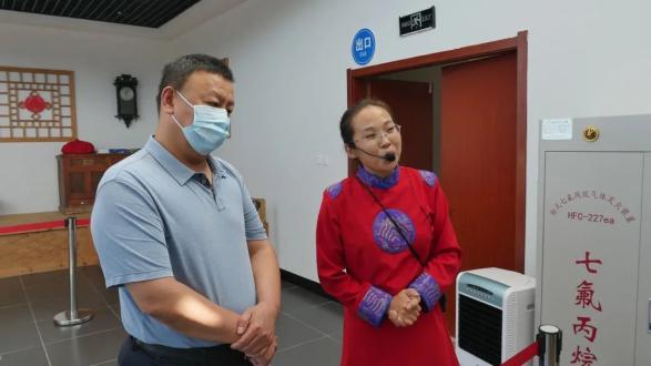 省委宣传部副部长刘光慧深入梅里斯区调研