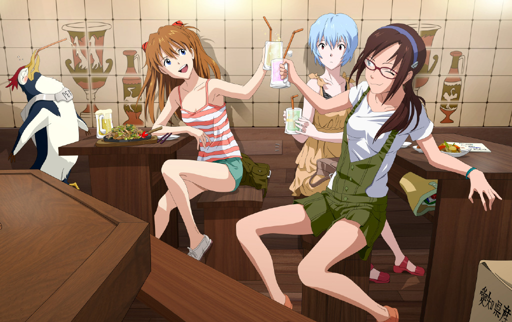 「二次元美图201期」御姐心少女身《eva》真希波壁纸特辑