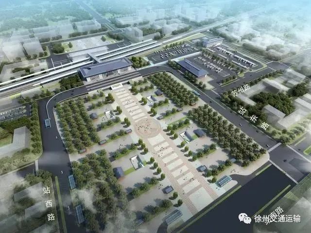 高铁最新进展 —— 连徐高铁邳州东站主体结构基本完成