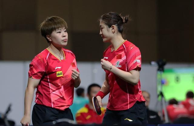 3-1冲冠,陈梦王曼昱轰11-8,8-11,11-6,11-9,1号种子剑指冠军