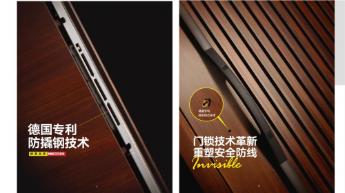 德国德盾超防撬智能门,豪宅别墅入户门的标配!