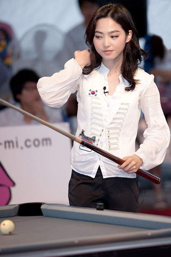 车侑蓝:从韩国仁川走出来的九球天后,亚洲最高人气台球女星