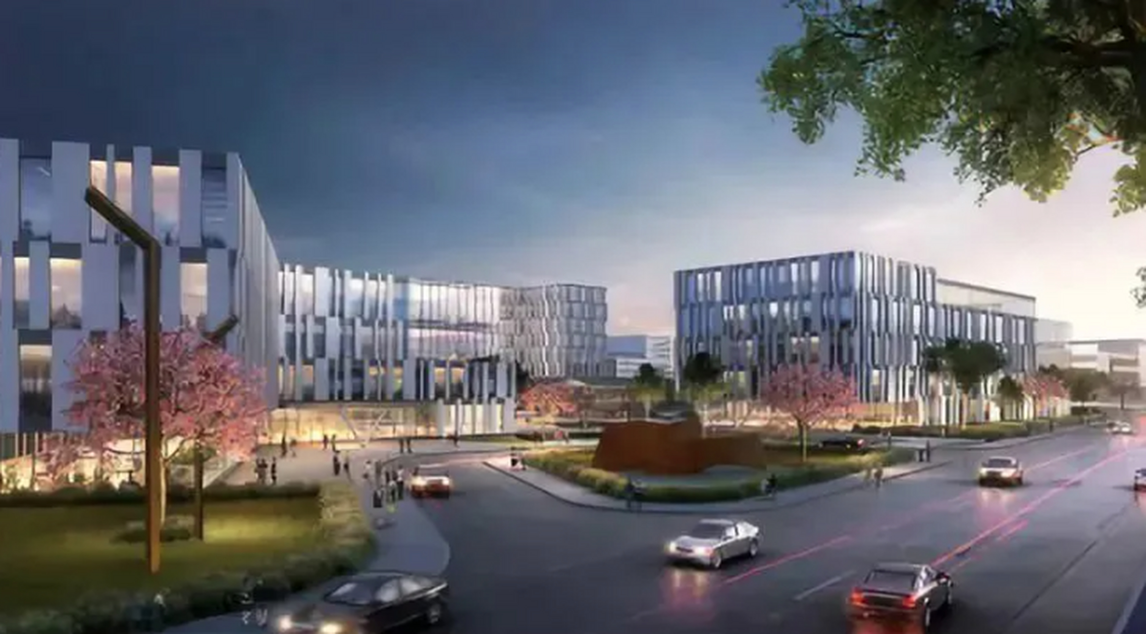 原本在上海浦东新区金桥华为上海研究所上班的员工将要全部到青浦