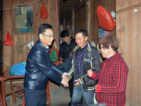 古田代县长黄其山深入平湖镇宣讲党的十九届五中全会精神