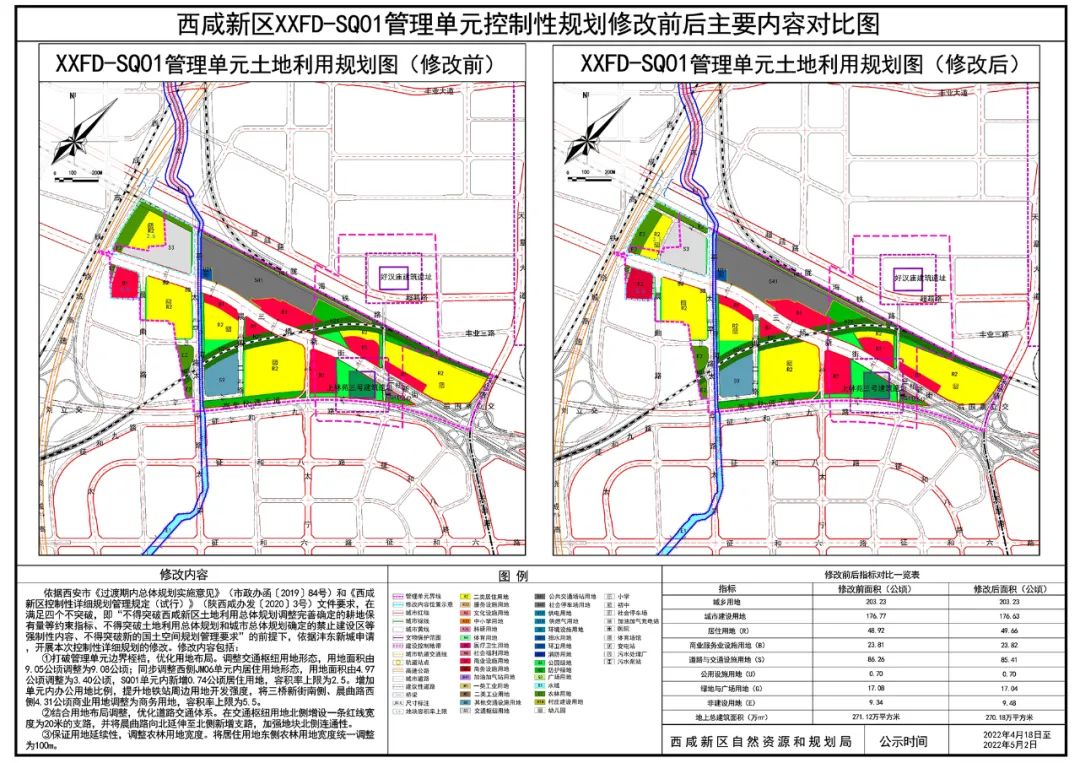 沣东新城规划图详细图片