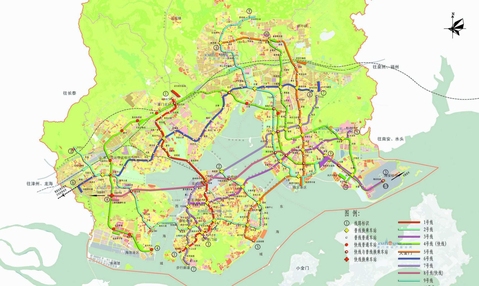 翔安机场地铁图片