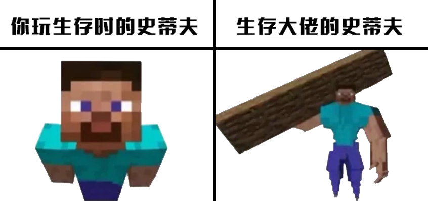 《我的世界》史蒂夫:我有两副面孔