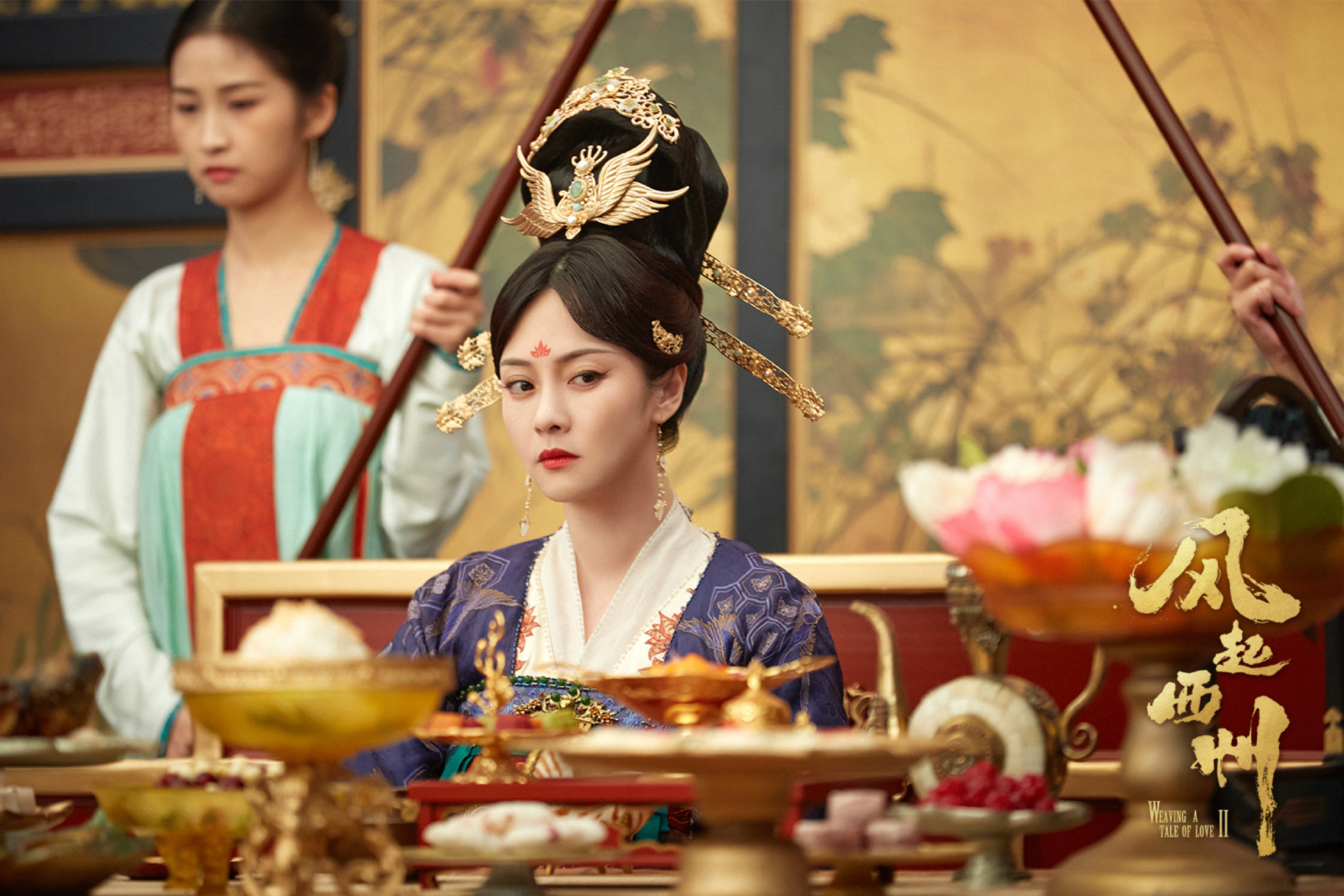 娜扎,许魏洲新剧终成眷属,《风起西州》续写唐朝爱情故事