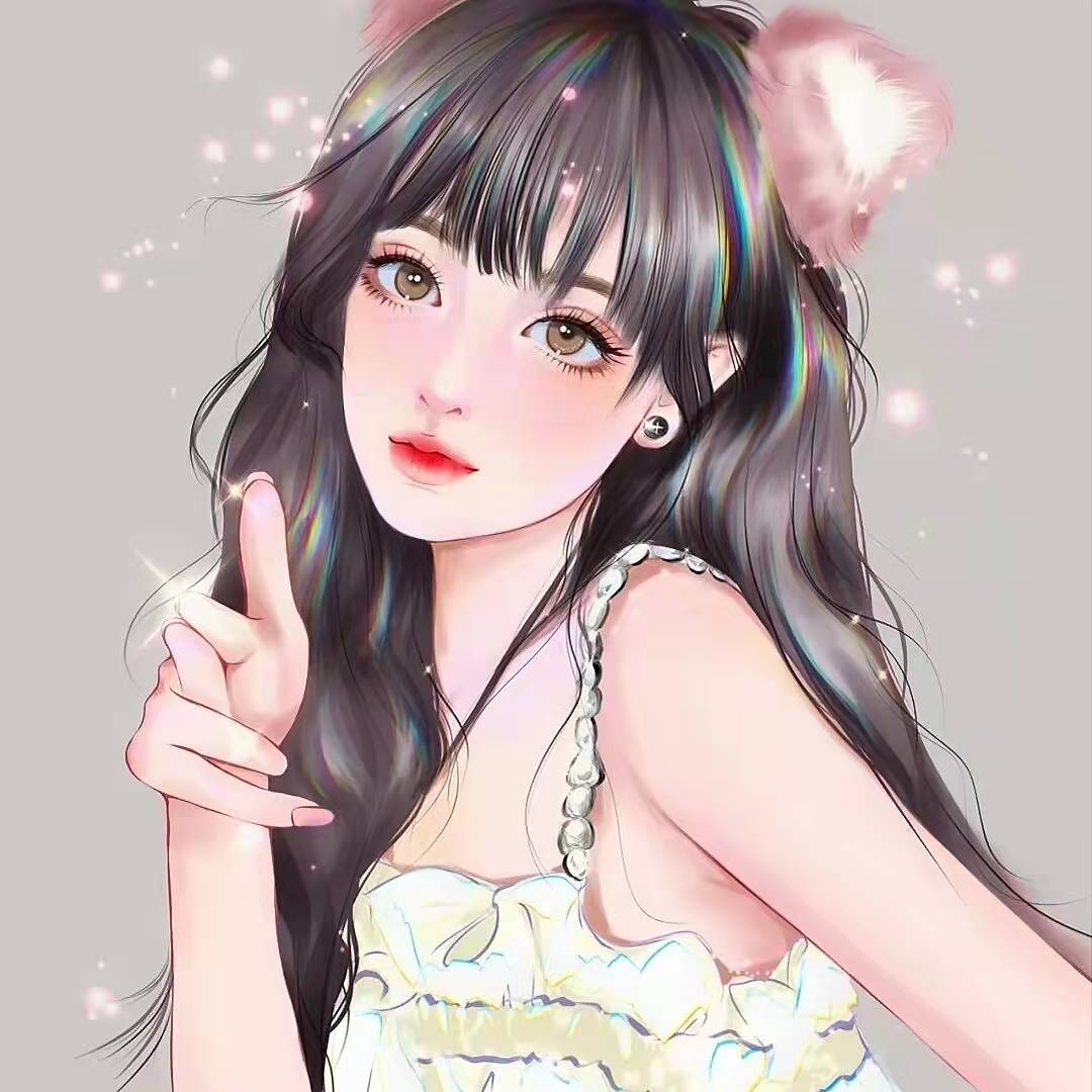 纯欲风女头|人设是动漫的女主角