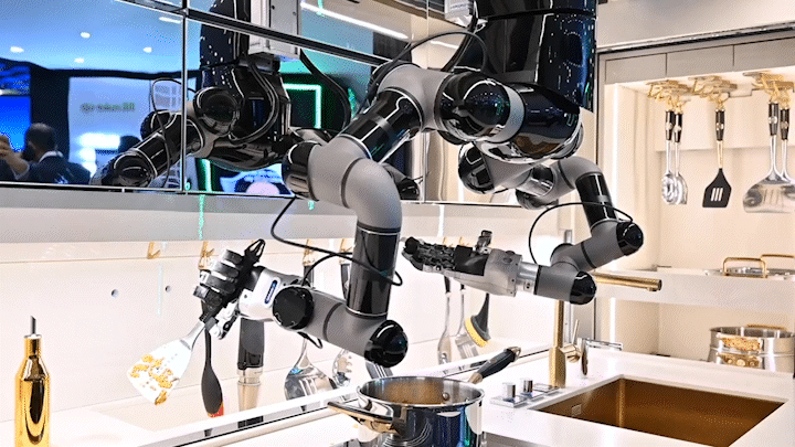 机器人厨师:未来餐厅将由机器人代替人类烹饪