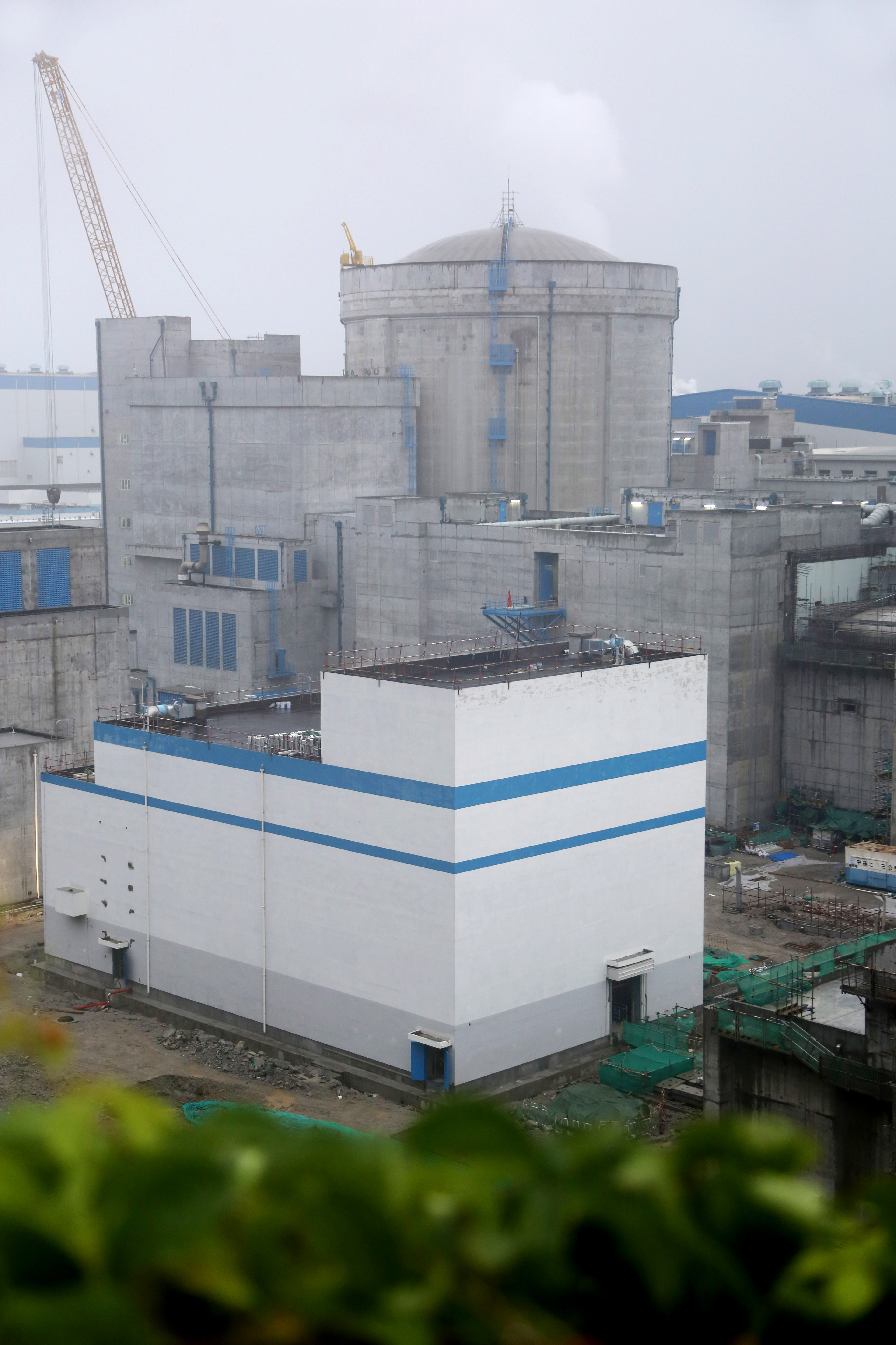 江苏连云港:田湾核电5号机组首次并网成功(1)