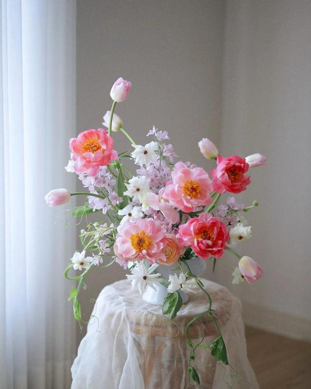 留住春天,用一束花的时间——超美瓶花插花图集