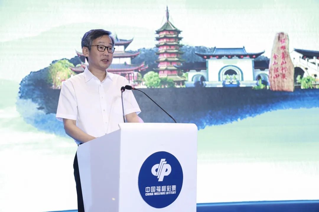 王剑侯出席"金山·银山"地方特色主题彩票首发仪式