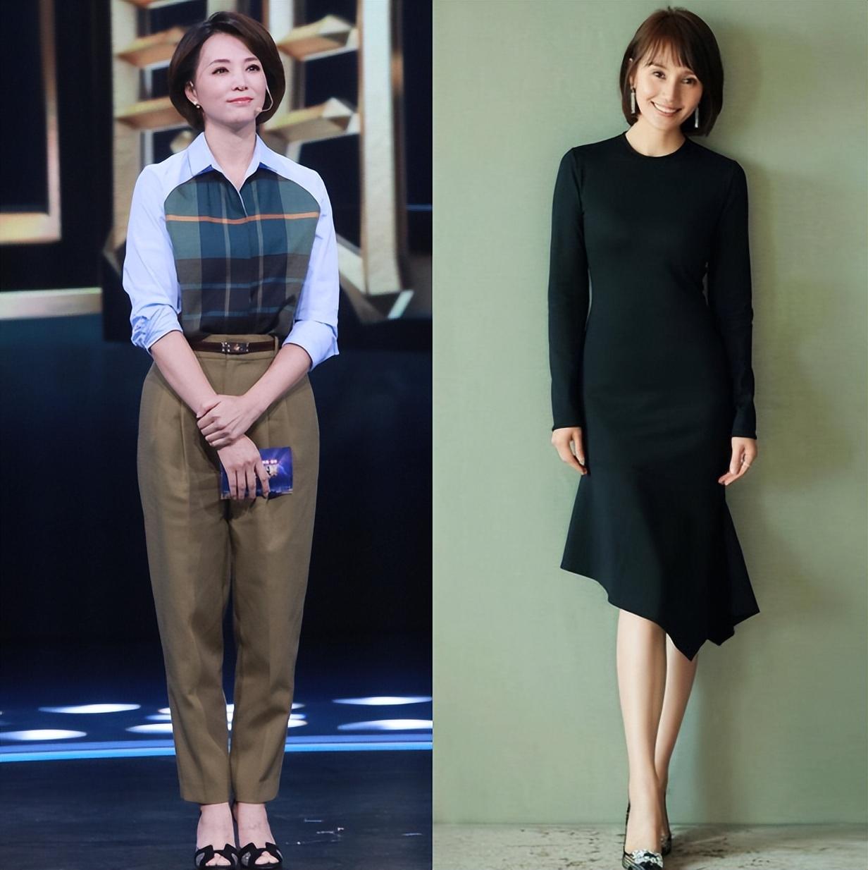 看了袁泉,董卿穿搭,终于明白:为什么女人过了40岁都喜欢留短发