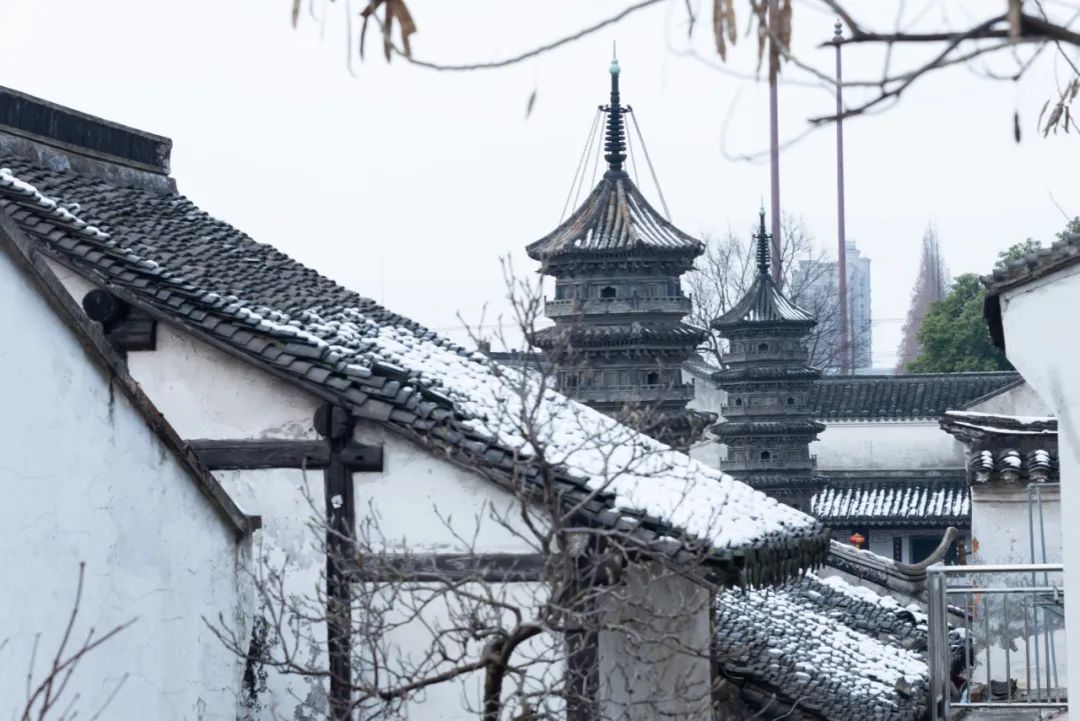 初冬,我在南翔等一场雪