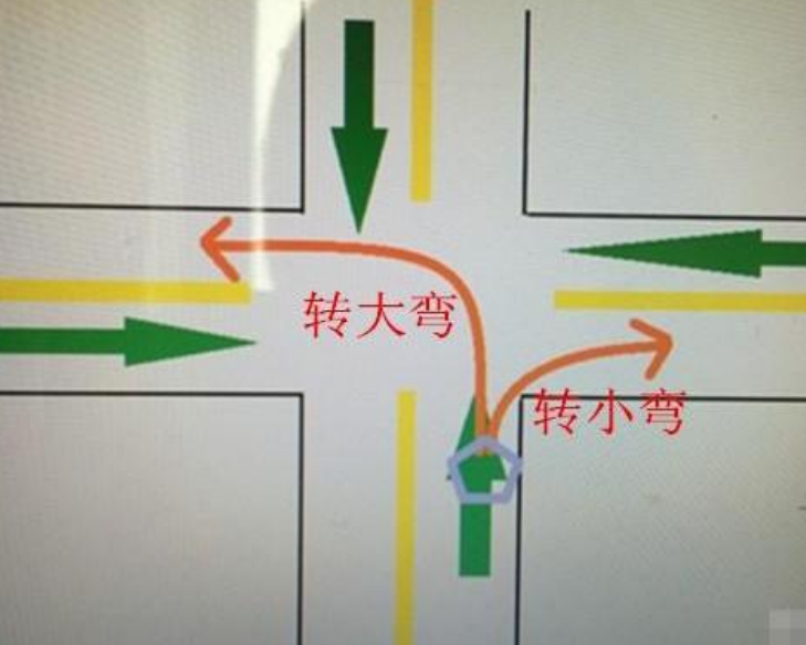 女司机在路口左转,因马路太宽拐到逆行车道,对面车主看懵了