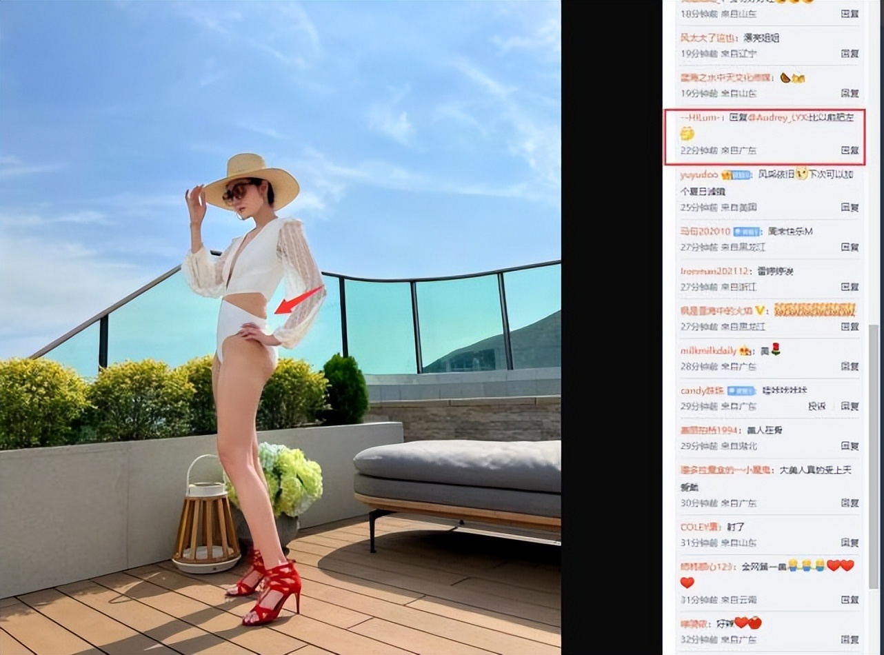 52岁李嘉欣穿深v泳装,踩高跟鞋秀s形身材,前凸后翘辣翻网友