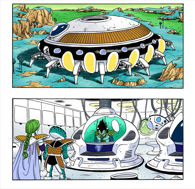 鸟山明笔下那些造型奇特的宇宙飞船,想象力和趣味性的结合