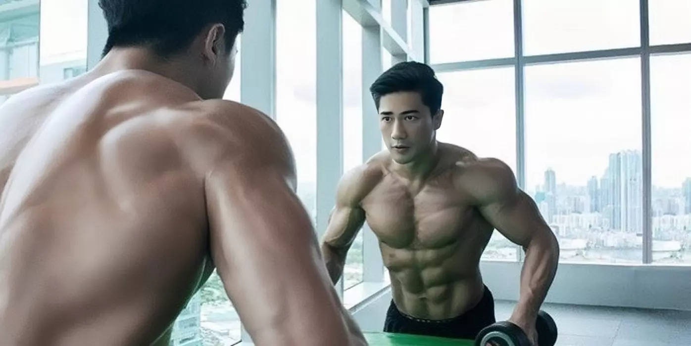 tvb男星郭子豪演技爆发!演第三者奸到出汁,肌肉发达是健美冠军