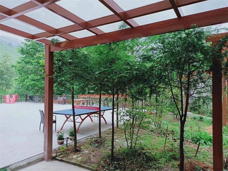 浙江湖州安吉董岭龙岭山庄农家乐,位于景区内,农家鲜笋可劲吃!