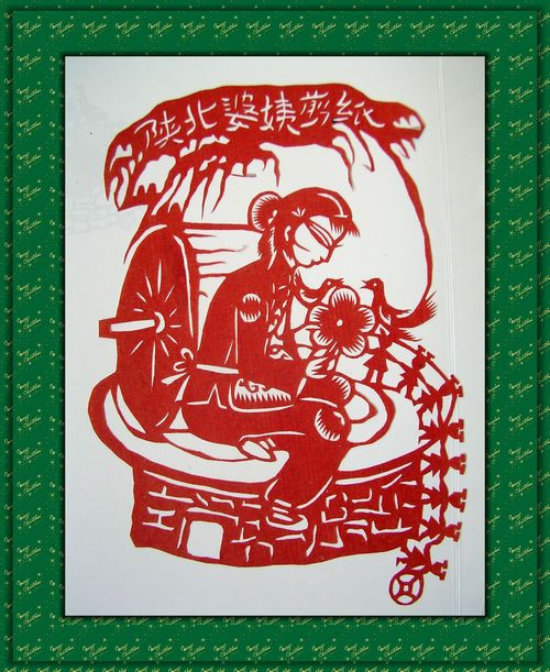 陕西剪纸淳朴粗犷,乡土气息浓厚