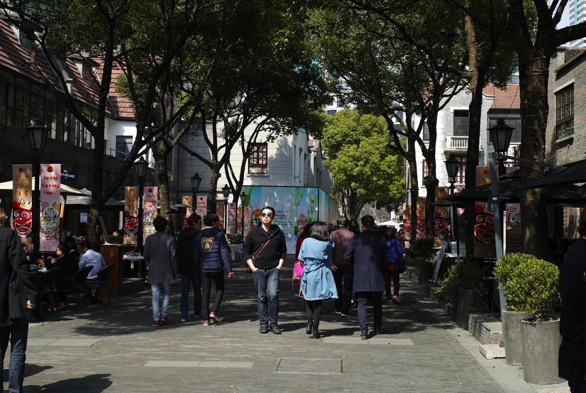 上海市老卢湾地区马当路再起和谐征收:在新天地附近开辟新天新地