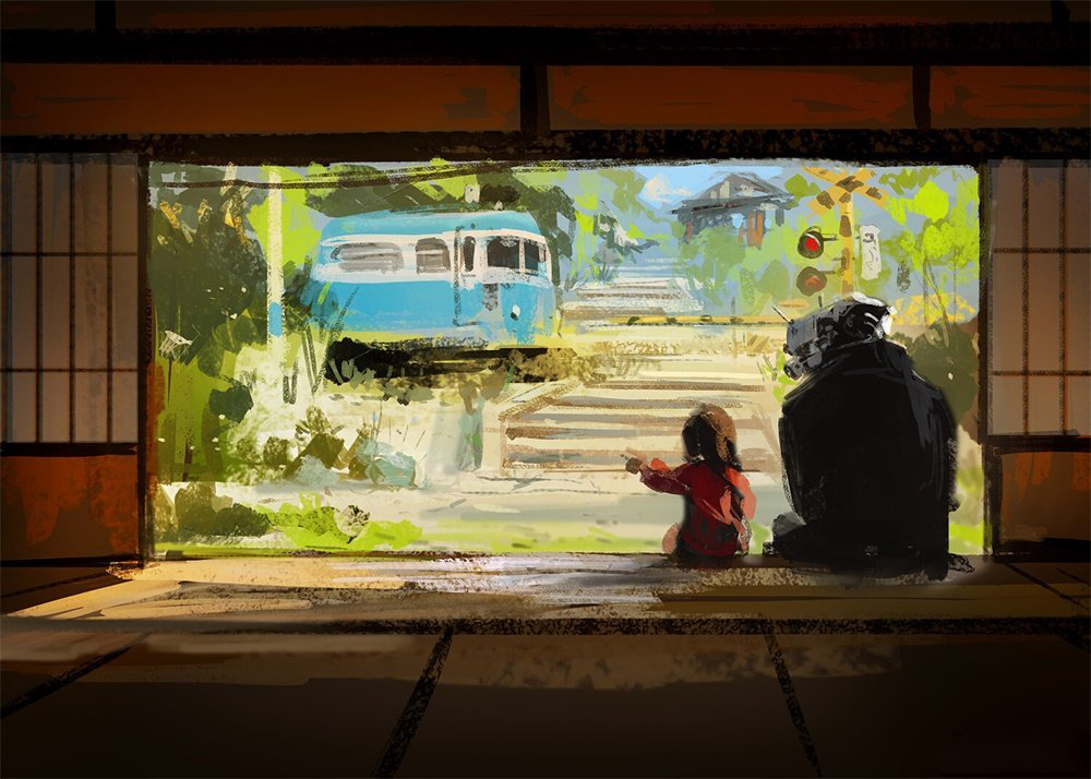 氛围感超级强的梦幻场景画面富有童话感且充满梦幻的画面