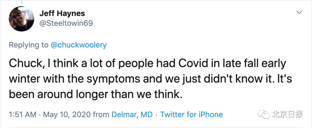 推荐多名美国网民自曝去年感染新冠肺炎：病毒存在的时间比想象中长