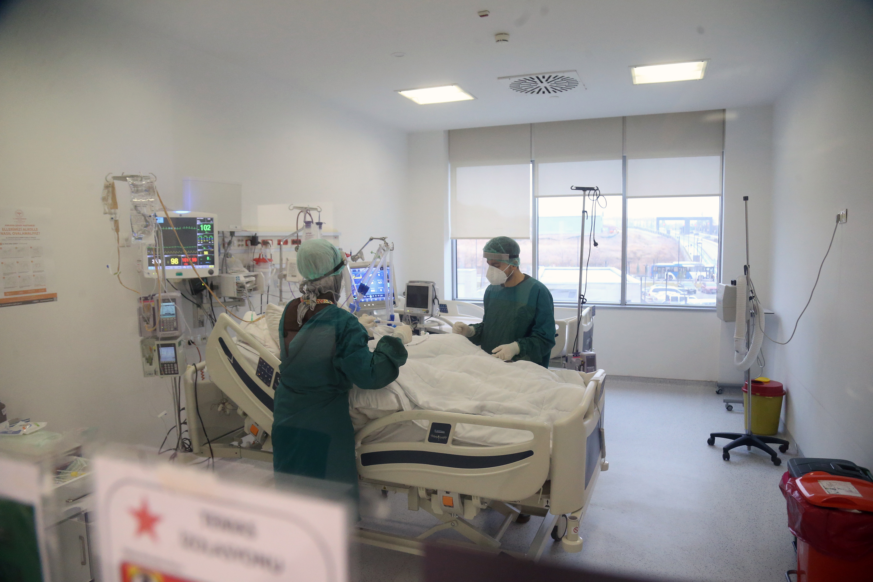 土耳其新冠重症监护室