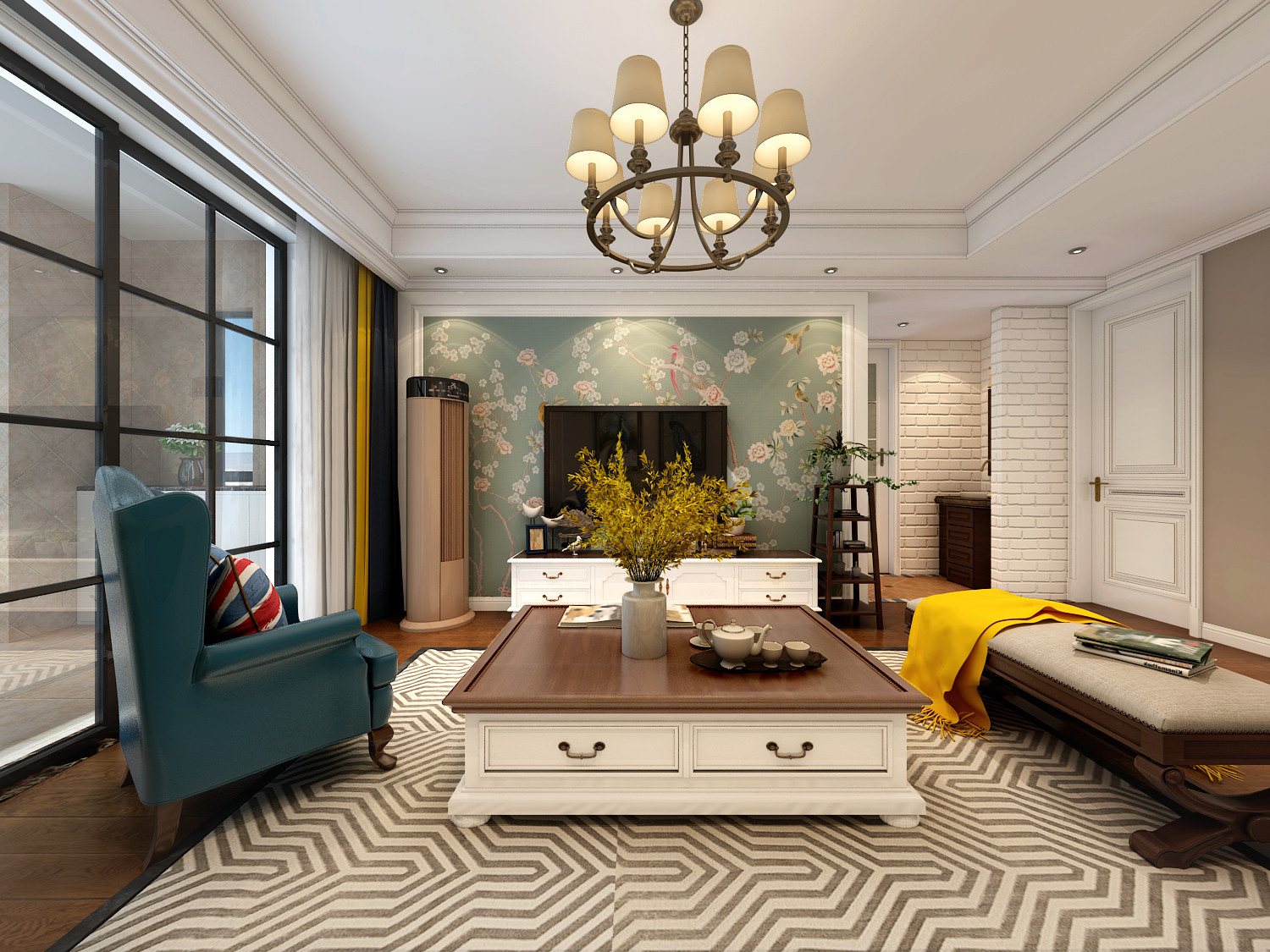 华地公馆103简美风格