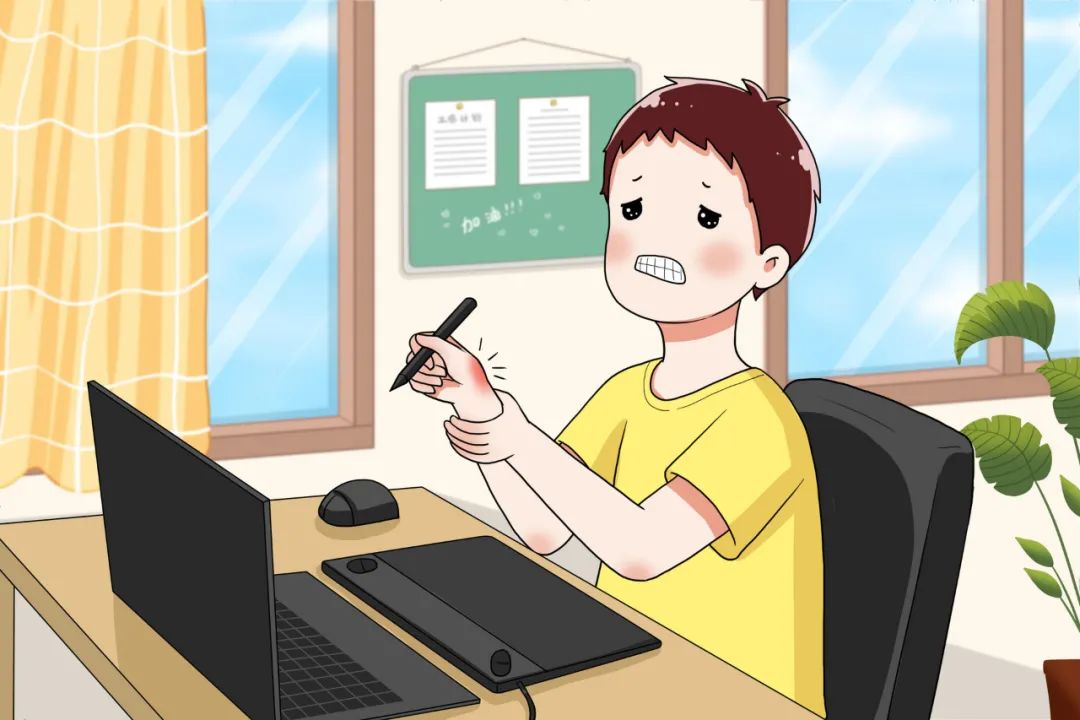 手腕酸痛使不上劲,小心腱鞘炎